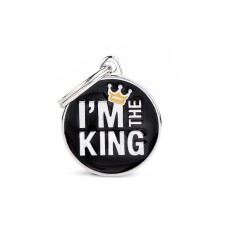 Penning Medium Circle "I'm The King"